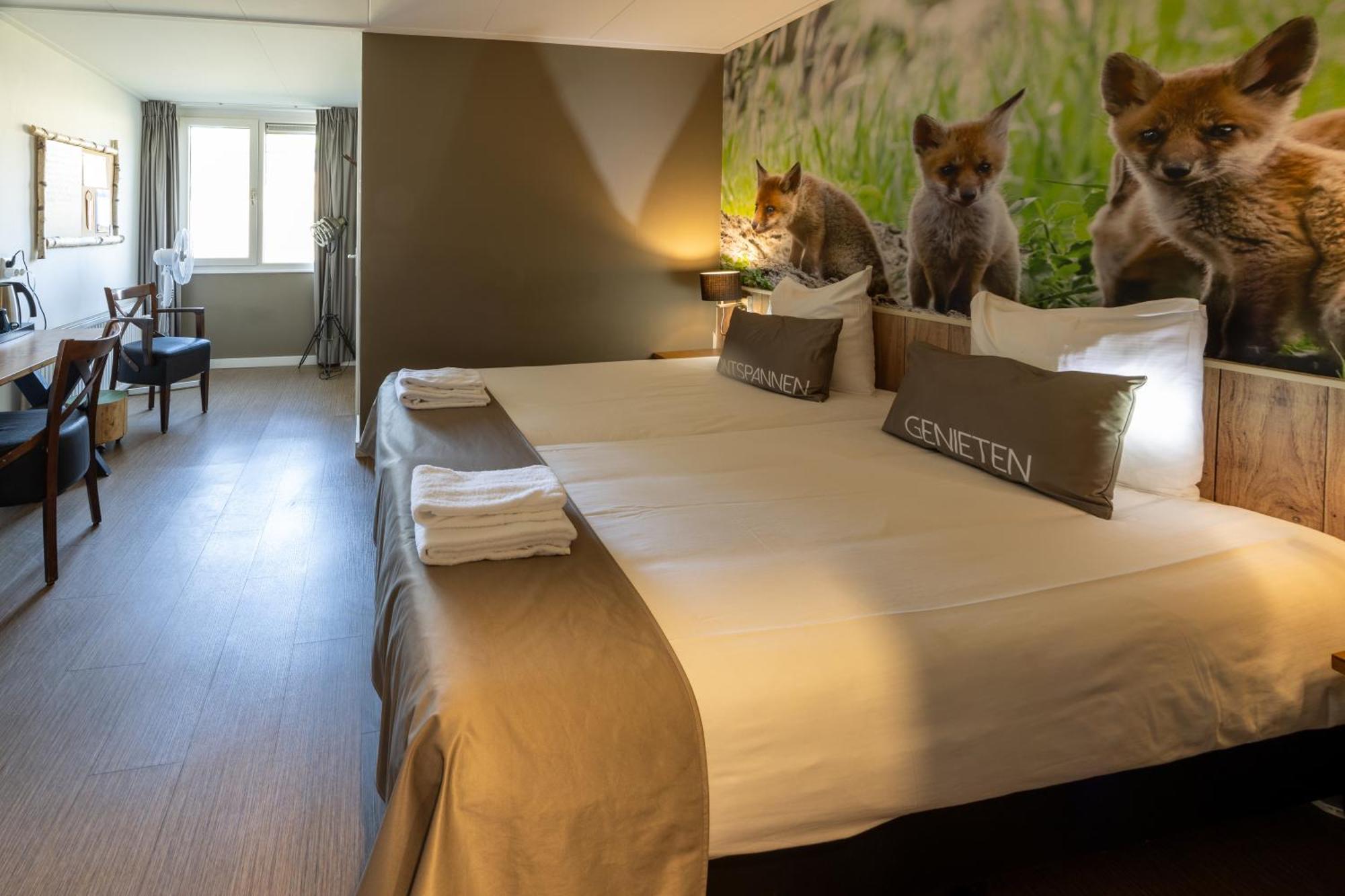 Hotel Restaurant 'De Vossenberg' Vierhouten Dış mekan fotoğraf